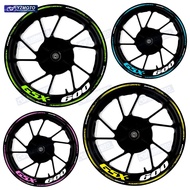 Motorcycle Accessories Sticker For GS X 600 Front Rear 17 Inch Wheel Hub R Series Racing Decal Car R
