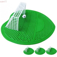 QQMALL Urinal Screen, Anti-Clog Prevent Splashing Aroma Pad, Cleaning Football Goal Aromatic Urinal 