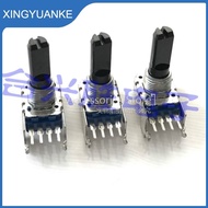 1Pcs/Lot Horizontal RK11 Type Rotary Potentiometer Single B50K B503 Shaft Length 20MM 4Pin Mixer Vol