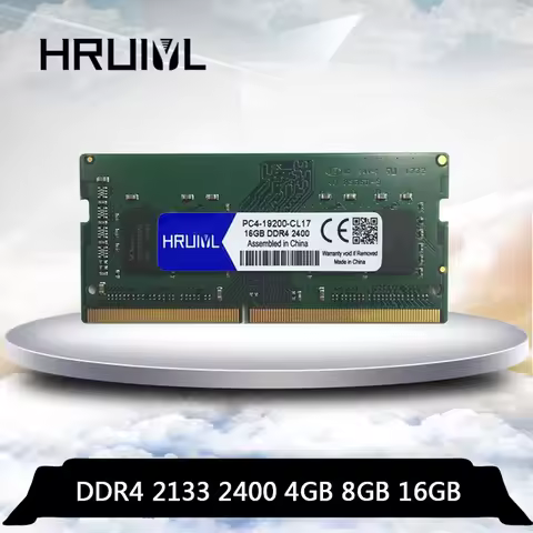 HRUIYL Ram DDR4 8GB 4GB 16GB 2133Mhz 2400Mhz 2133 2400 Memory Ram DDR4 8GB sodimm laptop memory memo
