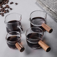 Espresso cup Espresso cup Pyrex Small Milk cup Espresso Mini Milk Tank Latte cup Double Mouth Small 