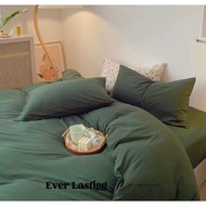 KATUN Bedsheet Single Solid Series Bedsheet POLOS Without Embossing 90x200 100x200 120x200 140x200 1