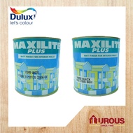 MAXILITE PLUS EMULSION PAINT 1L WHITE 15245 / BLACK 10222