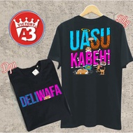 kaos no-2 U4SU K4BEH TERBARU C0C0K PRI4 & WANIT4 Fashion Cotton Short Sleeve Tops for men women