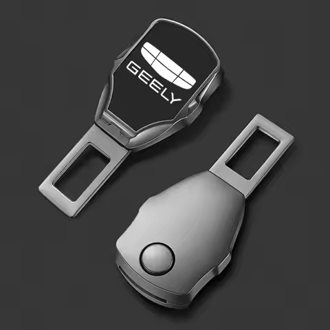 Car Seat Belt Extender Seatbelt Lock Buckle Clip Plug For Geely Geometry C Coolray GX3 LC Panda Emgr