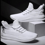 Sepatu Sport Pria Designed 2020 Lightweight Breathable Mesh Knit / Sport Running Shoes Impor Sol Len