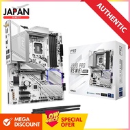 ASRock Motherboard Z890 Pro RS WiFi White Intel CPU Core Ultra (LGA1851) compatible Z890 chipset DDR