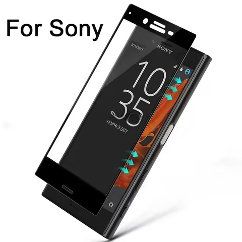 Screen Protector For Sony Xperia XZ Premium XA 1 Plus XA2 Ultra XZ1 X Compact XZ XZS Xperia X XP Ful