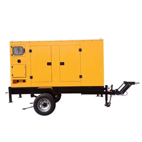 Mobile/portable generator set 20Kw/25Kva silent diesel generator set