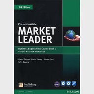 Market Leader 3/e (Pre-Int) Flexi Course Book 1 with DVD-ROM/1片 and Audio CD/1片 作者：David Cotton,David Falvey,John Rogers,Simon Kent