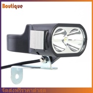 E-Bike LED Headlight 36V 48V 60V Electric Bicycle Scooter Horn Front Light