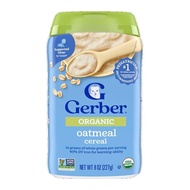 Gerber Organic Cereal Oatmeal 227g