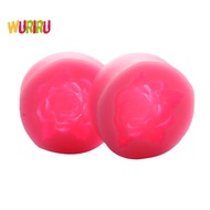 [Eighth] Bloom Rose Silicone Cake 3D Flower Fondant Mold Cupcake Candy Chocolate Decor [Preferred]