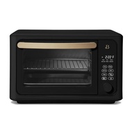 Oil-Free Air Fryer 6 Slice Touchscreen Air Fryer Toaster Oven, Black Sesame By Drew Barrymore