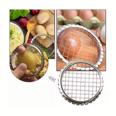 Stainless Steel Cooked Egg Slicer Tomato And Mashed Potato Slicer French Fry Slicer Salad And Fruit 