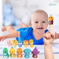 DELMER Dinosaur Hand Puppet Children Gifts For Boy Kids Role Playing Toy Children'S Puppet Toy Animal Toys Finger Dolls Fingers Puppets