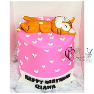 Cat Cake / Kitty Cake / Kue Ulang Tahun Kucing / Kue Ultah Kucing