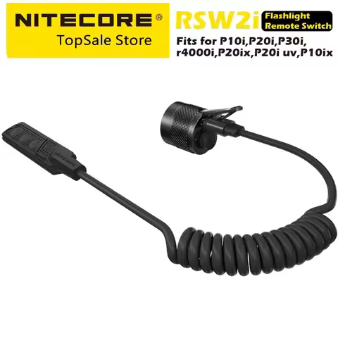 Wholesale Nitecore RSW2i Tactical Remote Switch USB Accessory For i-Generation Torch P10i P20i P30i 