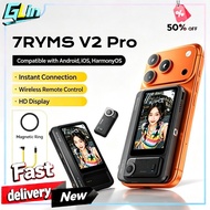 7RYMS Qshot V2 Pro Smartphone Vlog Wireless Magnetic Selfie Monitor Screen With Speaker Remote 4K/60