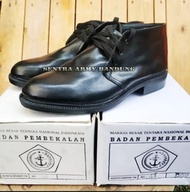 GROSIR Sepatu PDH Jatah Pembekalan TNI POLRI SECURITY SATPAM Kulit Doff Termurah