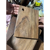 wooden chopping board magkuno ironwood 1x6x8