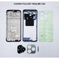 Back Casing Housing Kesing Full Set Realme C63 | BackDoor Back Cover + Bezel + Frame NEW