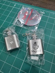 1oz stainless steel hip flask