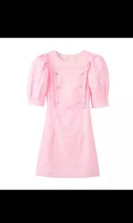 [全新]（現貨，港島可面交即日交收）萬聖節哈囉喂halloween barbie style 粉紅公主袖小短裙 cosplay costume