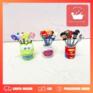 Small Cake Fruit Fork / Small Stainless steel Character Fork / sanrio Fruit Fork / princess Fruit Fo