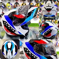 AXXIS MODULAR GECKO FLIP UP HELMET  (YEAR 2022 100% IMPORT FROM SPAIN) WITH ECE 2025 -SHIELD D7 GLOS