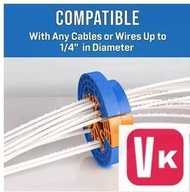 【VIKI-誠信經營】網拍嗨市集中 優電線梳理整理器 Cable Comb電纜梳線器電線分類整理理線器  露【VIKI】