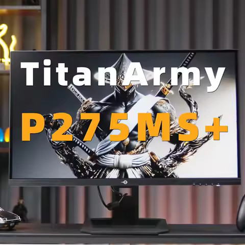 TITAN ARMY 27-inch QD-MiniLED FastIPS HDR1000 rotating and lifting computer monitor P275MS+ 1152 par