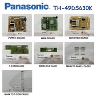 PANASONIC VIERA TV TH-49DS630K 49DS630K TH49DS630K Power Board TNPA5916 Main Board TNP4G587 Inverter