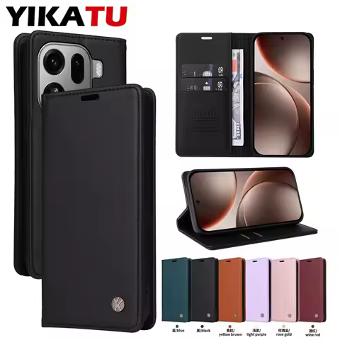 Magnetic Slot Wallet Leather Case For OPPO A5 Pro A5X 5G A5S A5 4G A5 2020 A3 Pro A3X A3S A3 A2X A2 