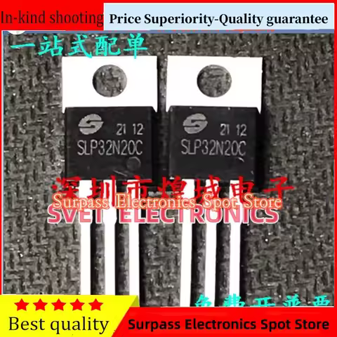 10PCS-50PCS SLP32N20C TO-220 MOS 200V 32A Original Fast shipping