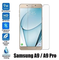 Samsung A9 Pro Tempered Glass 9H Crystal Clear Screen Protector Non Full