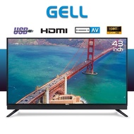 COD Gell LED Smart TV Flat Screen FHD Ultra-Slim 43 Inch