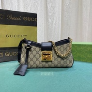GUCCI GUCCI [Ready Stock] High Version GU­CCI/Ancient­Chi New Style Ladies Padlock Series Classic Pr