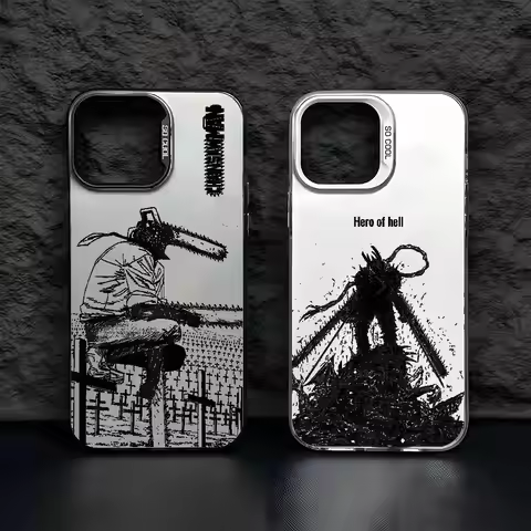 New Anime C-Chainsaw ManS Matte Phone Case for Oppo A6 F31 A5x A5 A3x A60 A79 A98 A1 A78 A76 A36 A17