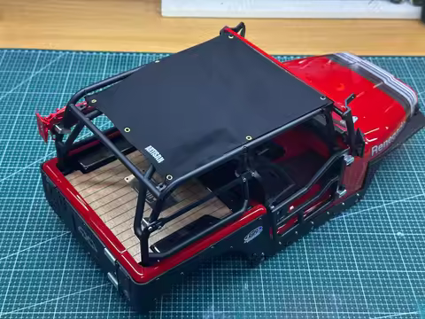AXIAL SCX10 1/10 Rock Crawler Jeep CJ7 Roof Top Fabric, Dedicated Upgrade Parts