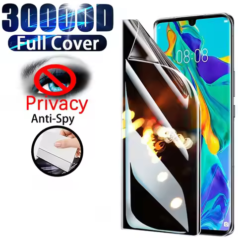 Anti-Spy Privacy Hydrogel Film Screen Protector For Vivo Y36i Y36 S18 Y12 China Y36m iQOO 12 Pro