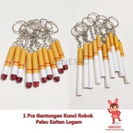 GANTUNGAN 1Pcs Fake Cigarette Keychain