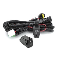 Sesuai untuk Nissan X-Trail Murano Fog Light Suis Wiring Harness Nissan Tiida Modified H11/H8/H9 Fog