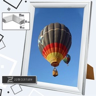 Fiber Wood 4R 8R 12R A4 Photo Frame | Picture Frame | Premium Quality | Wealthy White Photo Frame | 