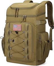 Maelstrom Backpack Cooler,Soft Lightweight Leakproof Cooler Backpack,35 Can Insulated Cooler Bag,Kee