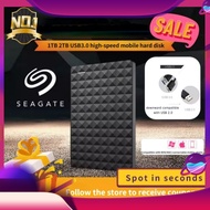 Seagate 2.5 inch4TB 6TB 8TB ฮาร์ดไดรฟ์ภายนอกดิสก์เดสก์ท็อปแล็ปท็อป USB 3.0 SATA Mobile HDD The product is ready for delivery