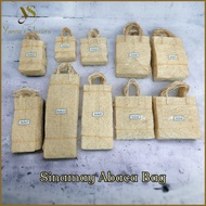 Abaca bag, Sinamay bag, Souvenir Gift bag Sold Per pc.(L/W/H)