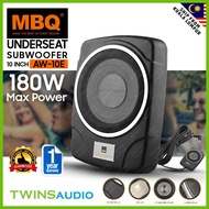 Car Active Subwoofer MBQ 10 inch Underseat Subwoofer AW-10E 100% ORIGINAL