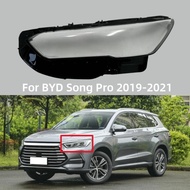 For BYD Song Pro 2019 2020 2021 Car Front Headlamp Cover Transparent Lampshade Headlight Cover Shell