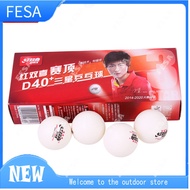Original DHS 3 Stars Table Tennis Balls D40+ ABS New Material 10 Pcs/Box Ping Pong Balls with Seam ITTF Approved for Training